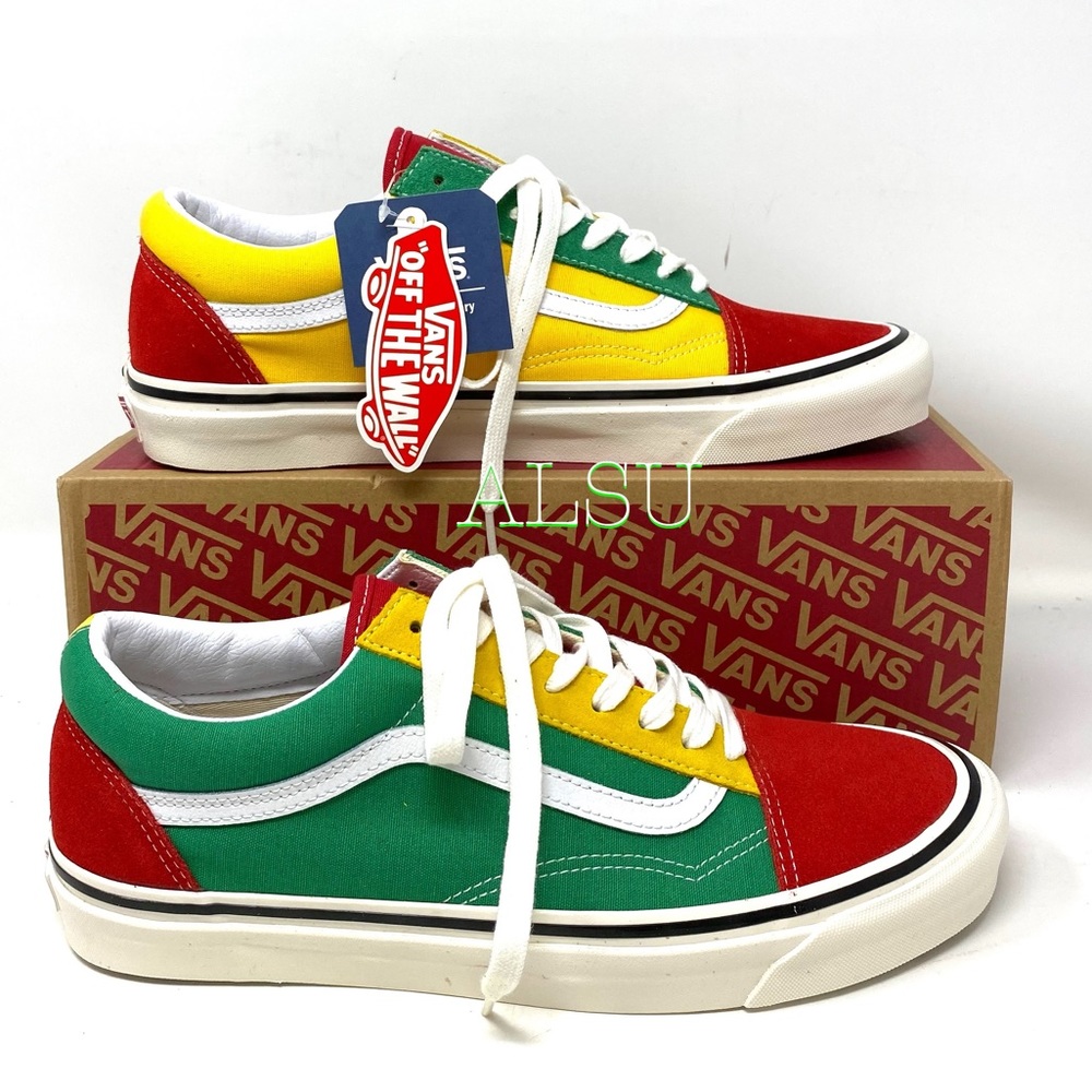 VANS Old Skool 36 DX Anaheim Factory Green Men’s - Picture 2 of 10